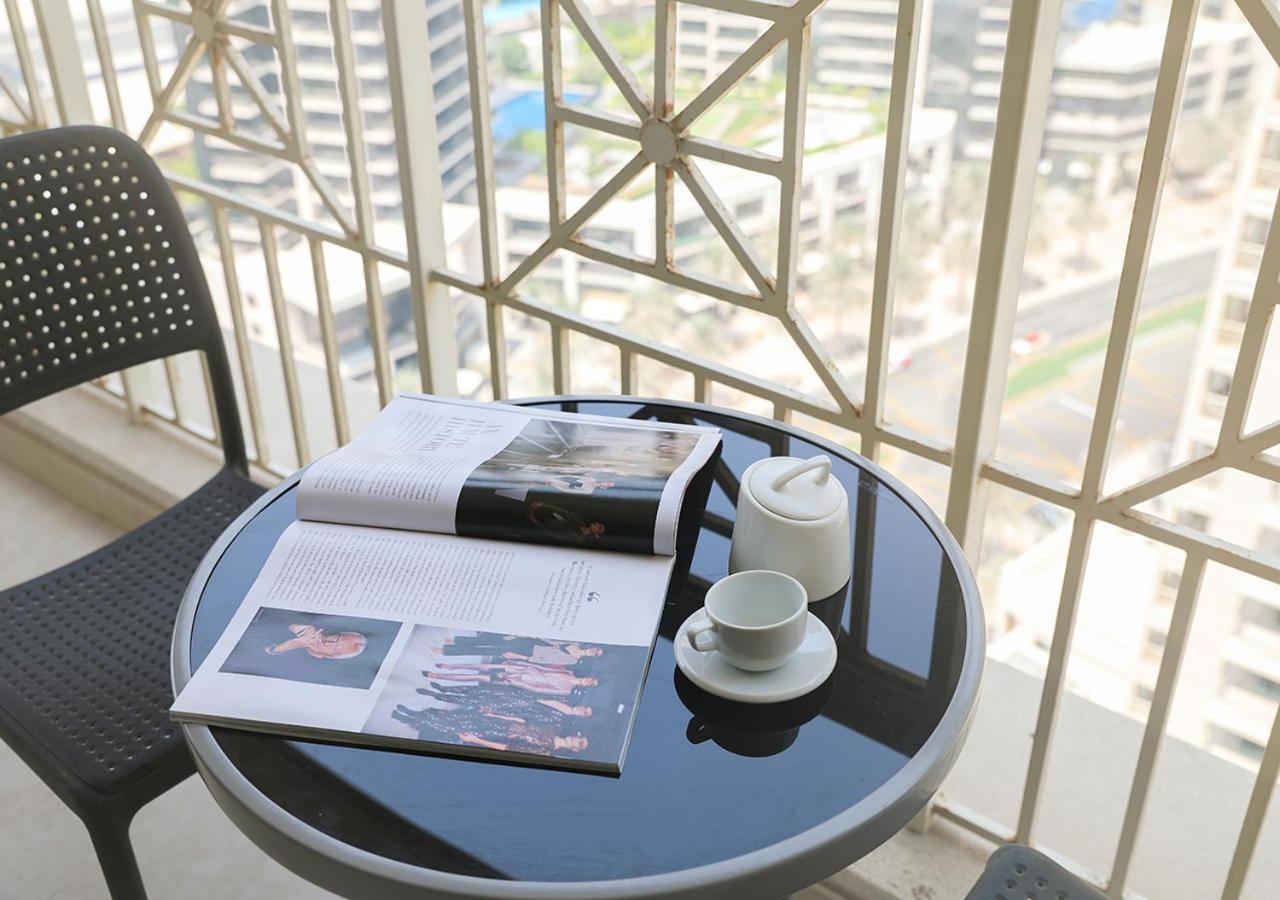 Nasma Luxury Stays - Fancy Apartment With Balcony Near Burj Khalifa Dubai Buitenkant foto